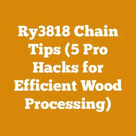 Ry3818 Chain Tips (5 Pro Hacks for Efficient Wood Processing)