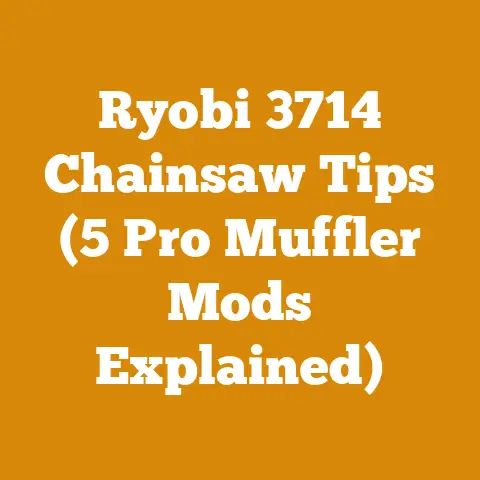 Ryobi 3714 Chainsaw Tips (5 Pro Muffler Mods Explained)
