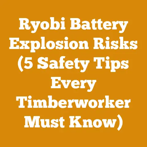 Ryobi Battery Explosion Risks (5 Safety Tips Every Timberworker Must Know)