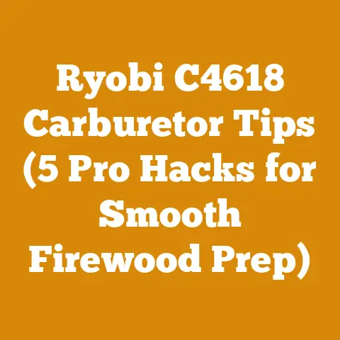 Ryobi C4618 Carburetor Tips (5 Pro Hacks for Smooth Firewood Prep)