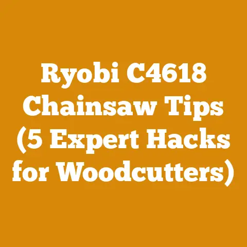 Ryobi C4618 Chainsaw Tips (5 Expert Hacks for Woodcutters)