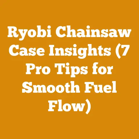 Ryobi Chainsaw Case Insights (7 Pro Tips for Smooth Fuel Flow)