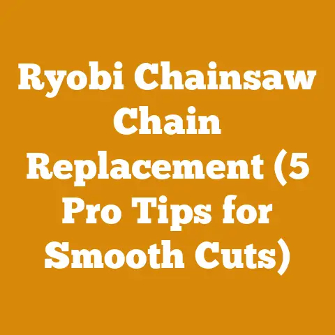 Ryobi Chainsaw Chain Replacement (5 Pro Tips for Smooth Cuts)