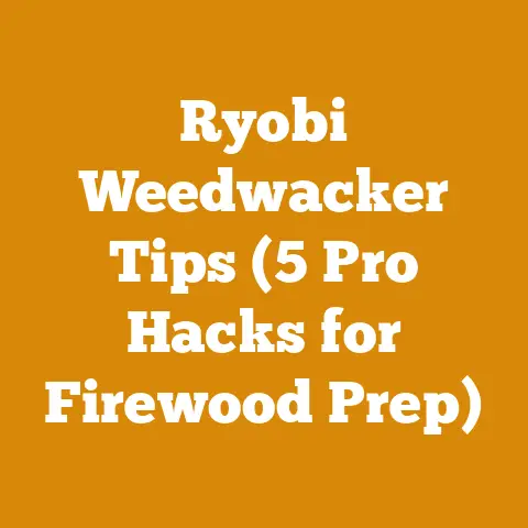 Ryobi Weedwacker Tips (5 Pro Hacks for Firewood Prep)