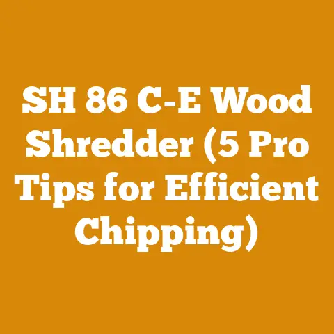 SH 86 C-E Wood Shredder (5 Pro Tips for Efficient Chipping)