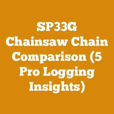 SP33G Chainsaw Chain Comparison (5 Pro Logging Insights)