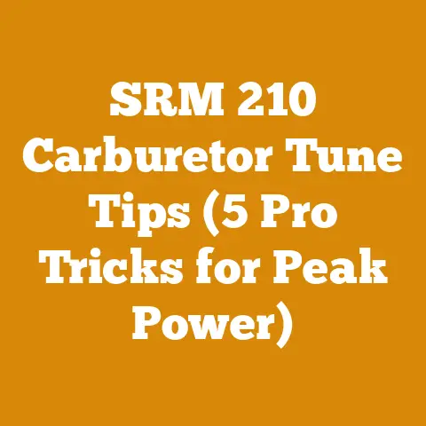 SRM 210 Carburetor Tune Tips (5 Pro Tricks for Peak Power)