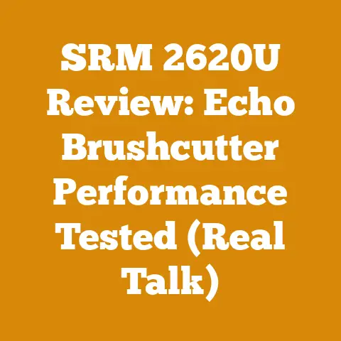 SRM 2620U Review: Echo Brushcutter Performance Tested (Real Talk)