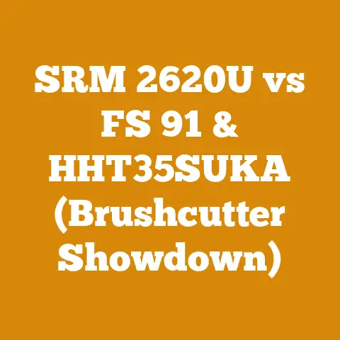 SRM 2620U vs FS 91 & HHT35SUKA (Brushcutter Showdown)