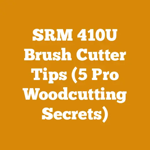 SRM 410U Brush Cutter Tips (5 Pro Woodcutting Secrets)