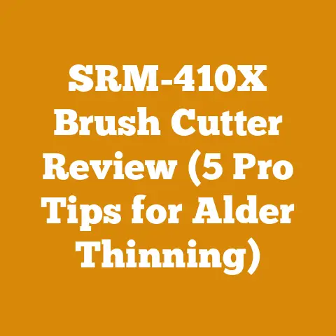 SRM-410X Brush Cutter Review (5 Pro Tips for Alder Thinning)
