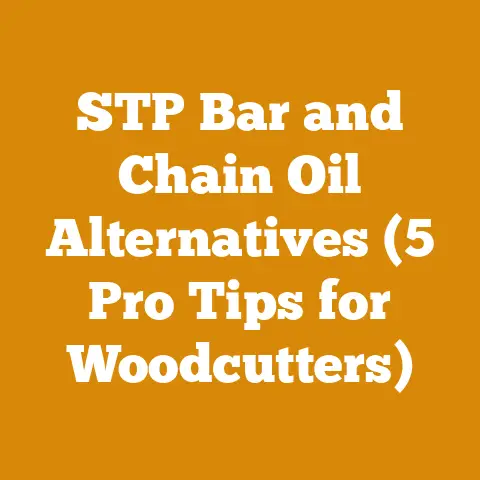 STP Bar and Chain Oil Alternatives (5 Pro Tips for Woodcutters)
