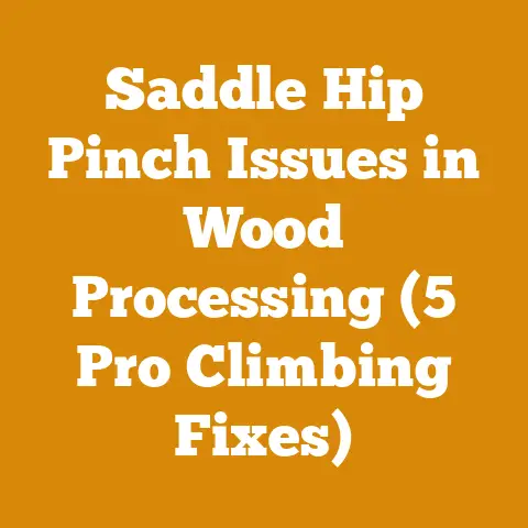 Saddle Hip Pinch Issues in Wood Processing (5 Pro Climbing Fixes)