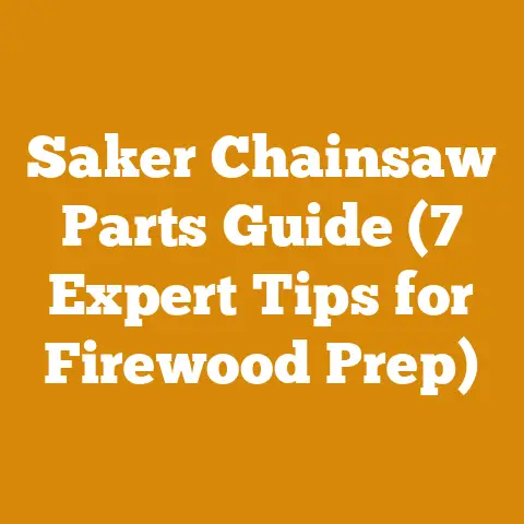 Saker Chainsaw Parts Guide (7 Expert Tips for Firewood Prep)