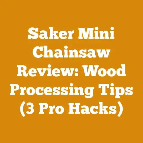 Saker Mini Chainsaw Review: Wood Processing Tips (3 Pro Hacks)