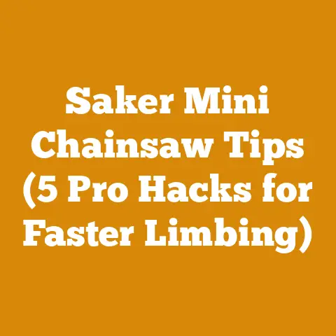 Saker Mini Chainsaw Tips (5 Pro Hacks for Faster Limbing)