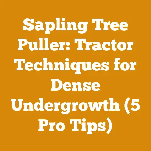 Sapling Tree Puller: Tractor Techniques for Dense Undergrowth (5 Pro Tips)