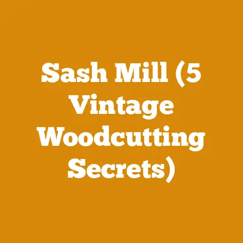 Sash Mill (5 Vintage Woodcutting Secrets)