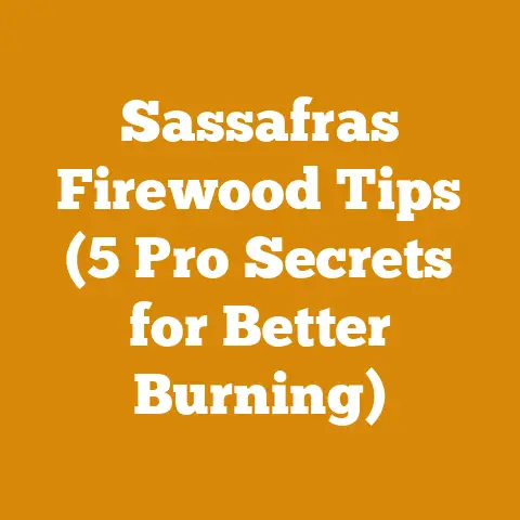 Sassafras Firewood Tips (5 Pro Secrets for Better Burning)