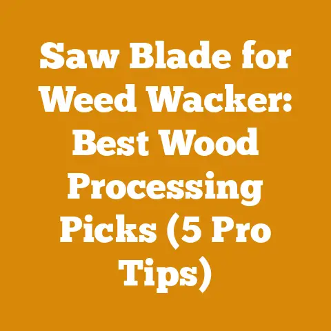 Saw Blade for Weed Wacker: Best Wood Processing Picks (5 Pro Tips)