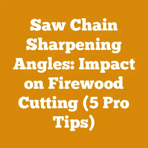 Saw Chain Sharpening Angles: Impact on Firewood Cutting (5 Pro Tips)