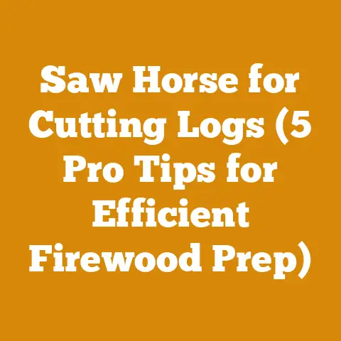 Saw Horse for Cutting Logs (5 Pro Tips for Efficient Firewood Prep)