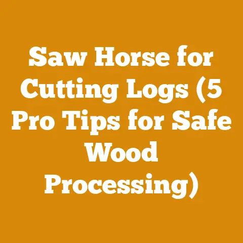 Saw Horse for Cutting Logs (5 Pro Tips for Safe Wood Processing)