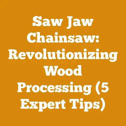 Saw Jaw Chainsaw: Revolutionizing Wood Processing (5 Expert Tips)