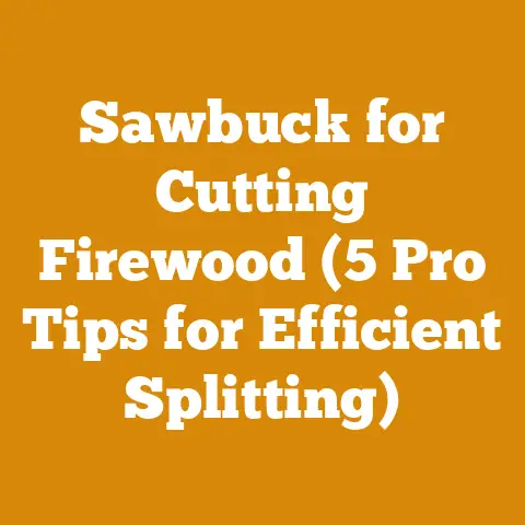 Sawbuck for Cutting Firewood (5 Pro Tips for Efficient Splitting)