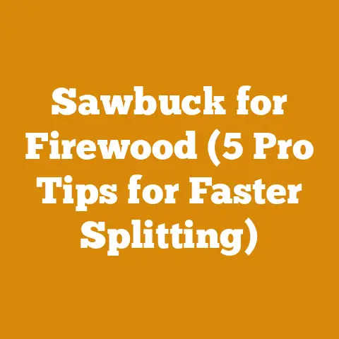 Sawbuck for Firewood (5 Pro Tips for Faster Splitting)