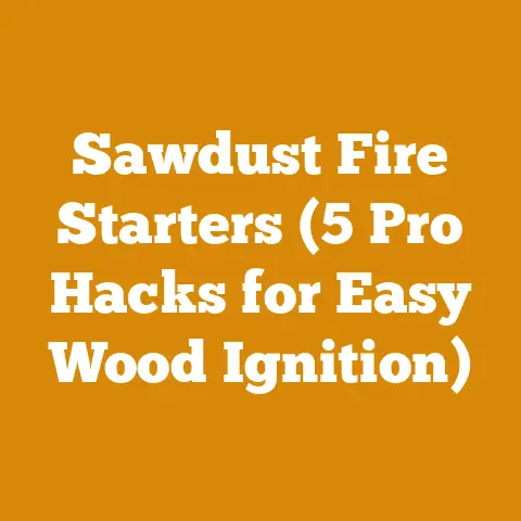 Sawdust Fire Starters (5 Pro Hacks for Easy Wood Ignition)