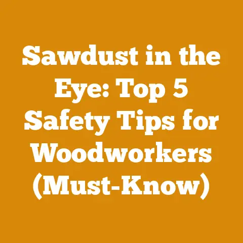 Sawdust in the Eye: Top 5 Safety Tips for Woodworkers (Must-Know)