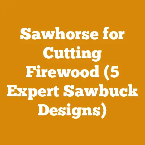 Sawhorse for Cutting Firewood (5 Expert Sawbuck Designs)