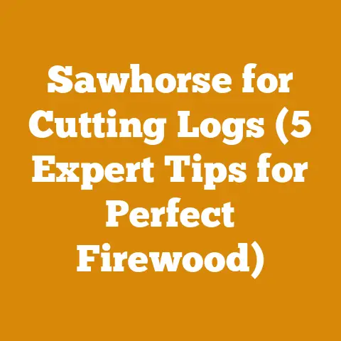 Sawhorse for Cutting Logs (5 Expert Tips for Perfect Firewood)