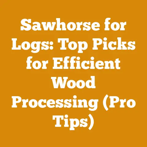 Sawhorse for Logs: Top Picks for Efficient Wood Processing (Pro Tips)
