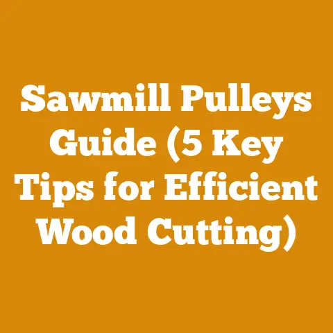 Sawmill Pulleys Guide (5 Key Tips for Efficient Wood Cutting)