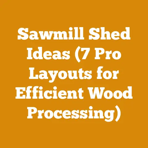 Sawmill Shed Ideas (7 Pro Layouts for Efficient Wood Processing)