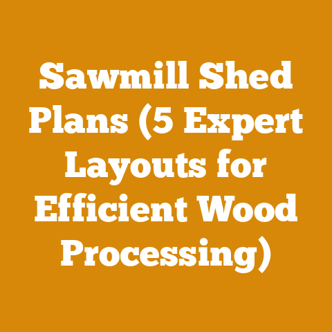 Sawmill Shed Plans (5 Expert Layouts for Efficient Wood Processing)