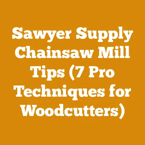 Sawyer Supply Chainsaw Mill Tips (7 Pro Techniques for Woodcutters)