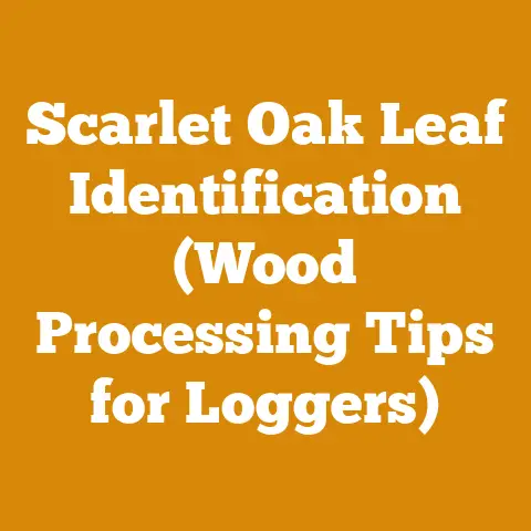 Scarlet Oak Leaf Identification (Wood Processing Tips for Loggers)