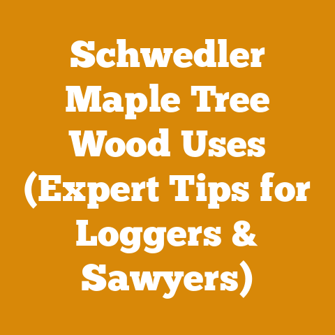Schwedler Maple Tree Wood Uses (Expert Tips for Loggers & Sawyers)
