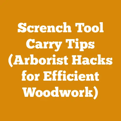 Scrench Tool Carry Tips (Arborist Hacks for Efficient Woodwork)