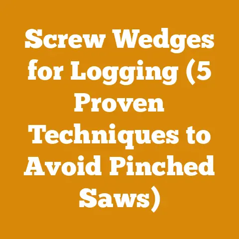 Screw Wedges for Logging (5 Proven Techniques to Avoid Pinched Saws)