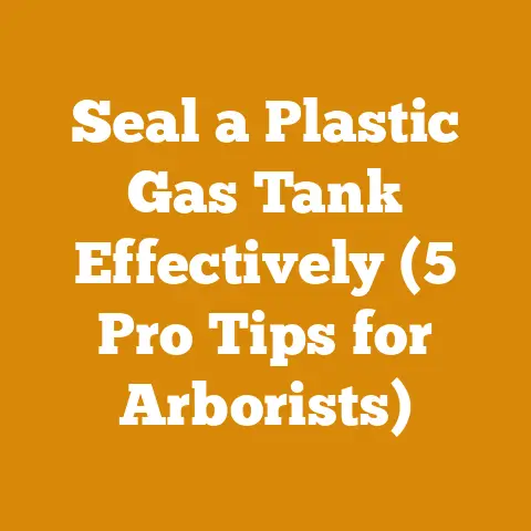 Seal a Plastic Gas Tank Effectively (5 Pro Tips for Arborists)