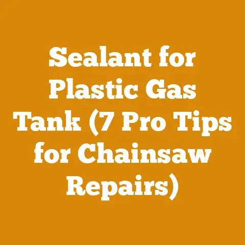 Sealant for Plastic Gas Tank (7 Pro Tips for Chainsaw Repairs)