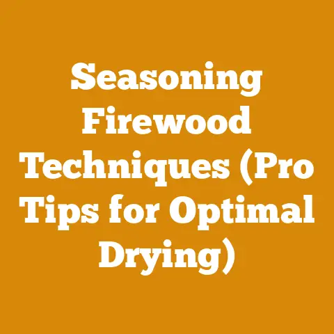 Seasoning Firewood Techniques (Pro Tips for Optimal Drying)