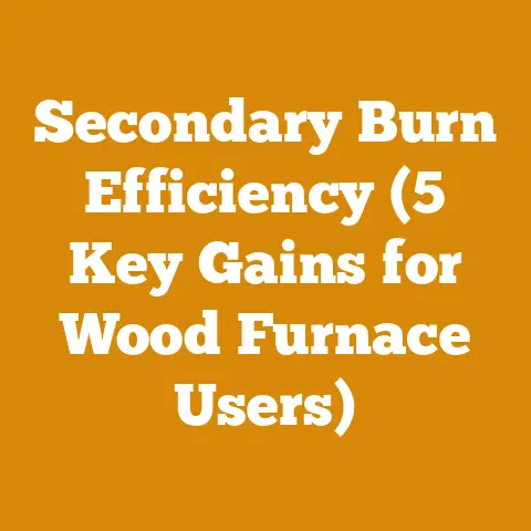 Secondary Burn Efficiency (5 Key Gains for Wood Furnace Users)