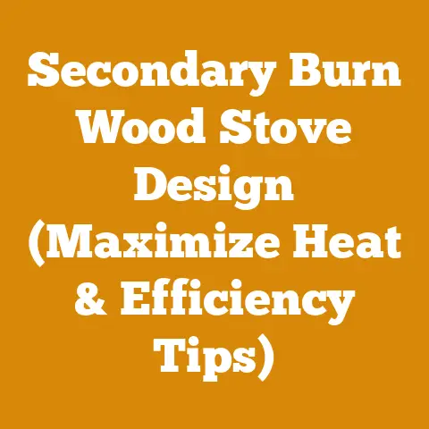 Secondary Burn Wood Stove Design (Maximize Heat & Efficiency Tips)