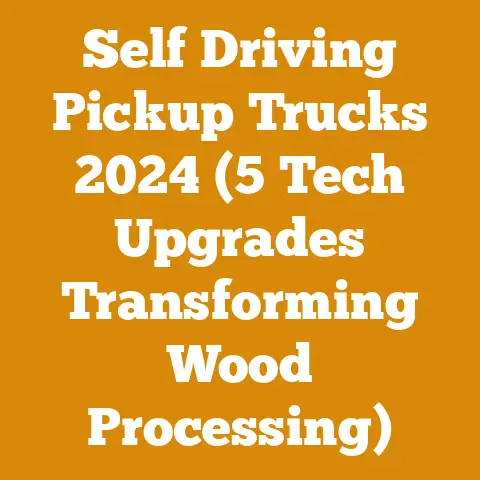 Self Driving Pickup Trucks 2024 (5 Tech Upgrades Transforming Wood Processing)