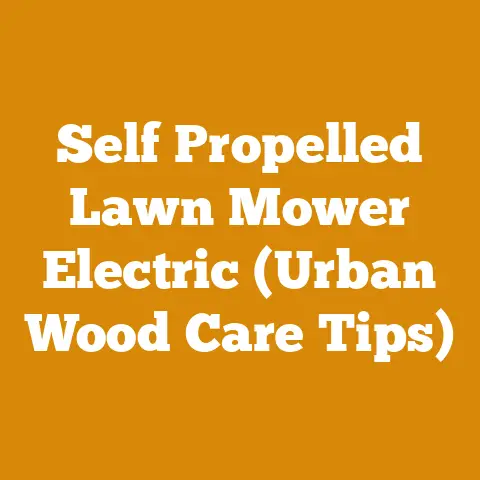 Self Propelled Lawn Mower Electric (Urban Wood Care Tips)
